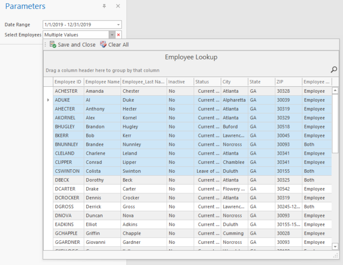 Sage 50 Sales Commission Report With Excel Parameters